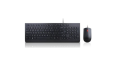 Zestaw Klawiatura Mysz Lenovo Essential Wired Combo QWERTY USB Optyczna