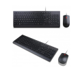 Zestaw Klawiatura Mysz Lenovo Essential Wired Combo QWERTY USB Optyczna