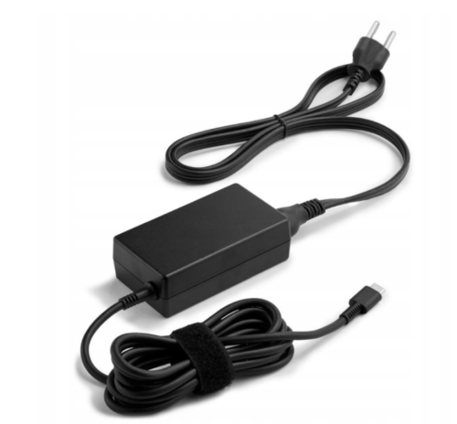 Zasilacz Ładowarka HP USB C 65 W Fast Charge Wtyk kabel zasilający oryginał