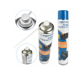 Sprężony gaz Esperanza ES124 do czyszczenia elektroniki atomizer 750 ml