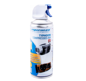 Sprężone powietrze Esperanza ES120 gaz spray pistolet do klawiatur 400 ml