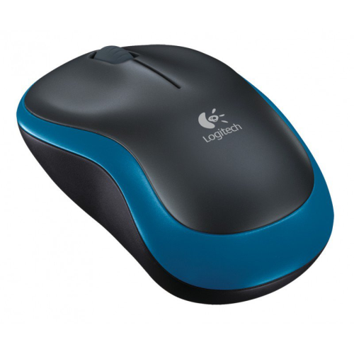 Mysz Optyczna Bezprzewodowa Logitech M185 1000DPI Niebieska