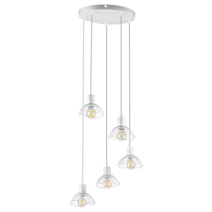 Lampa wisząca Activejet AJE-HOLLY 8 White 5xE14