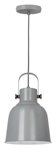Lampa wiszaca Activejet AJE-LOLY Grey 1xE27