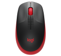 Mysz Optyczna Bezprzewodowa Logitech M190 1000DPI Czerwona