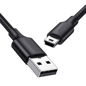 Kabel USB do Mini USB UGREEN US132, 0.5m (czarny)