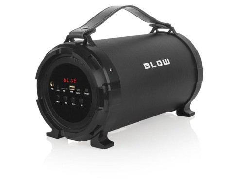 Głośnik BLOW Bazooka BOOMBOX czarny Radio USB MP3