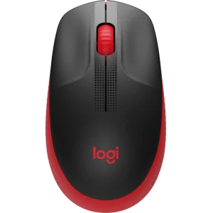 Logitech Mysz M190 czerwona bezprzewodowa
