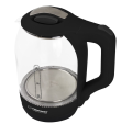 Czajnik Elektryczny Szklany ESPERANZA Yukon 1.7 L Czarny EKK025K 