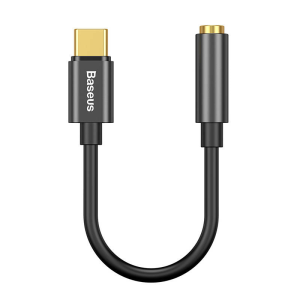 Adapter audio Baseus L54 USB-C + mini jack 3,5mm Czarny