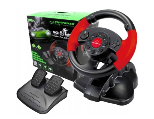 Kierownica ESPERANZA HIGH OCTANE EG103 PC, PSX, PS2, PS3
