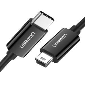 Kabel USB-C do Mini USB UGREEN US242 1m Czarny