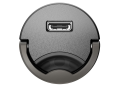 Mini Ładowarka samochodowa Baseus Tiny Star USB-C QC 4.0+ PD 30W Szara